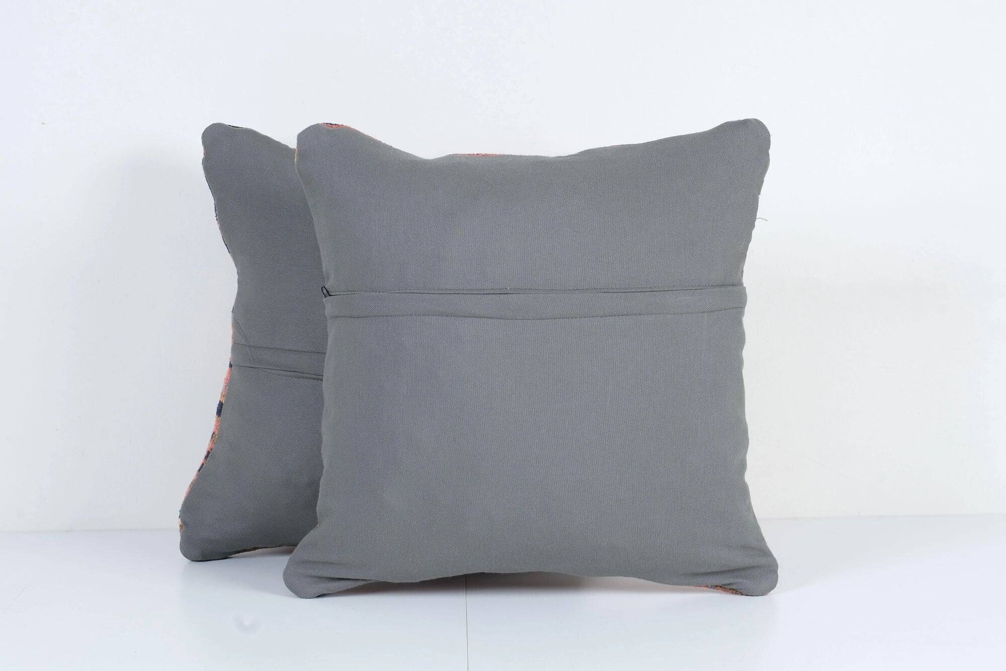 Set of 2 vintage Turkish cushion covers 51x51 cm