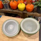 Vintage green apple ice bucket