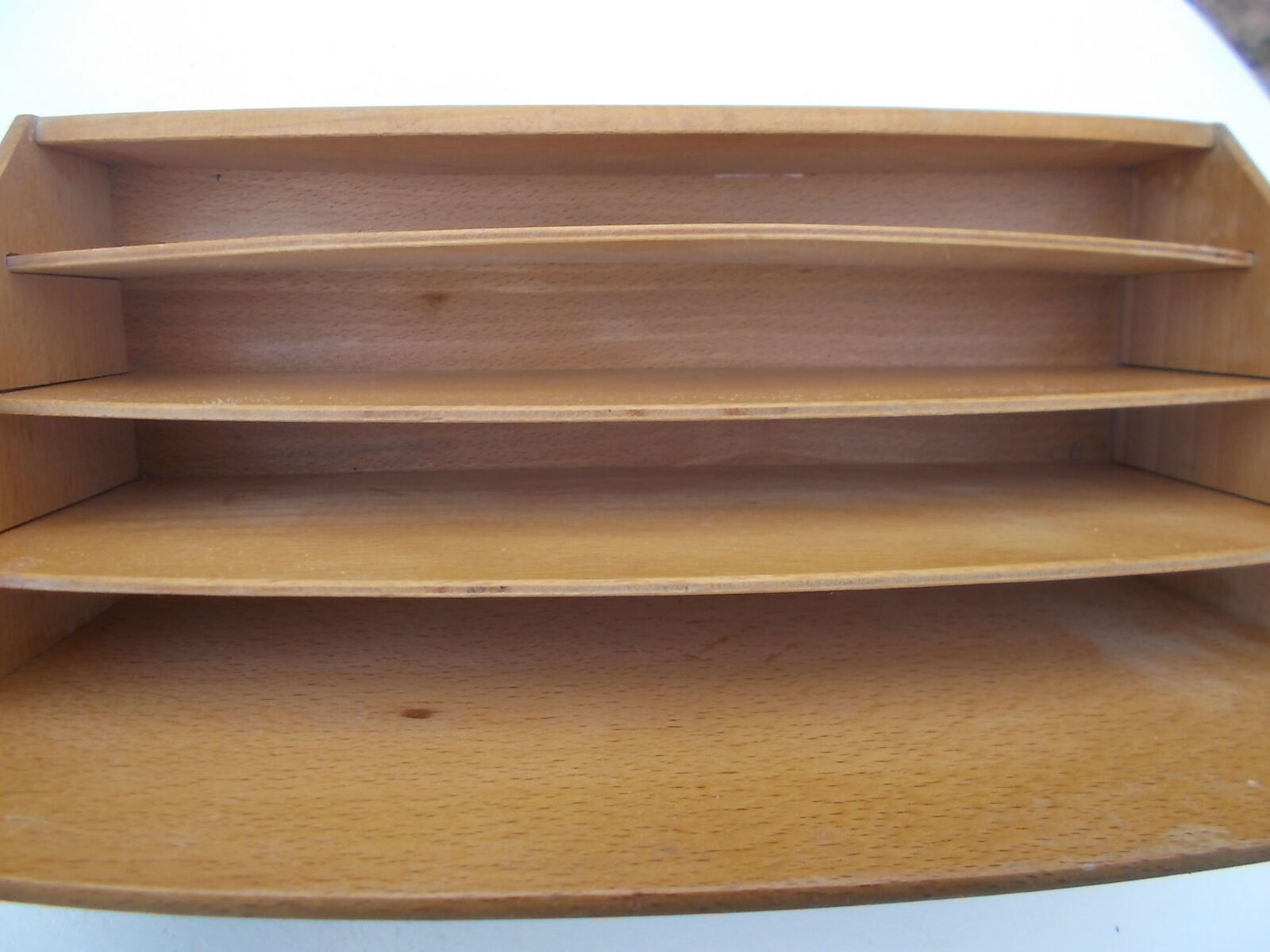 Old beech wooden mail carrier