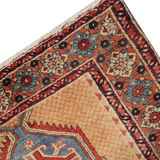 Handwoven persian wool area rug, oriental sarab carpet- 106x247cm