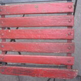 Folding garden furniture