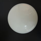 Ceramic neck globe ceiling light