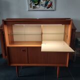 Buffet bar scandinave en teck
