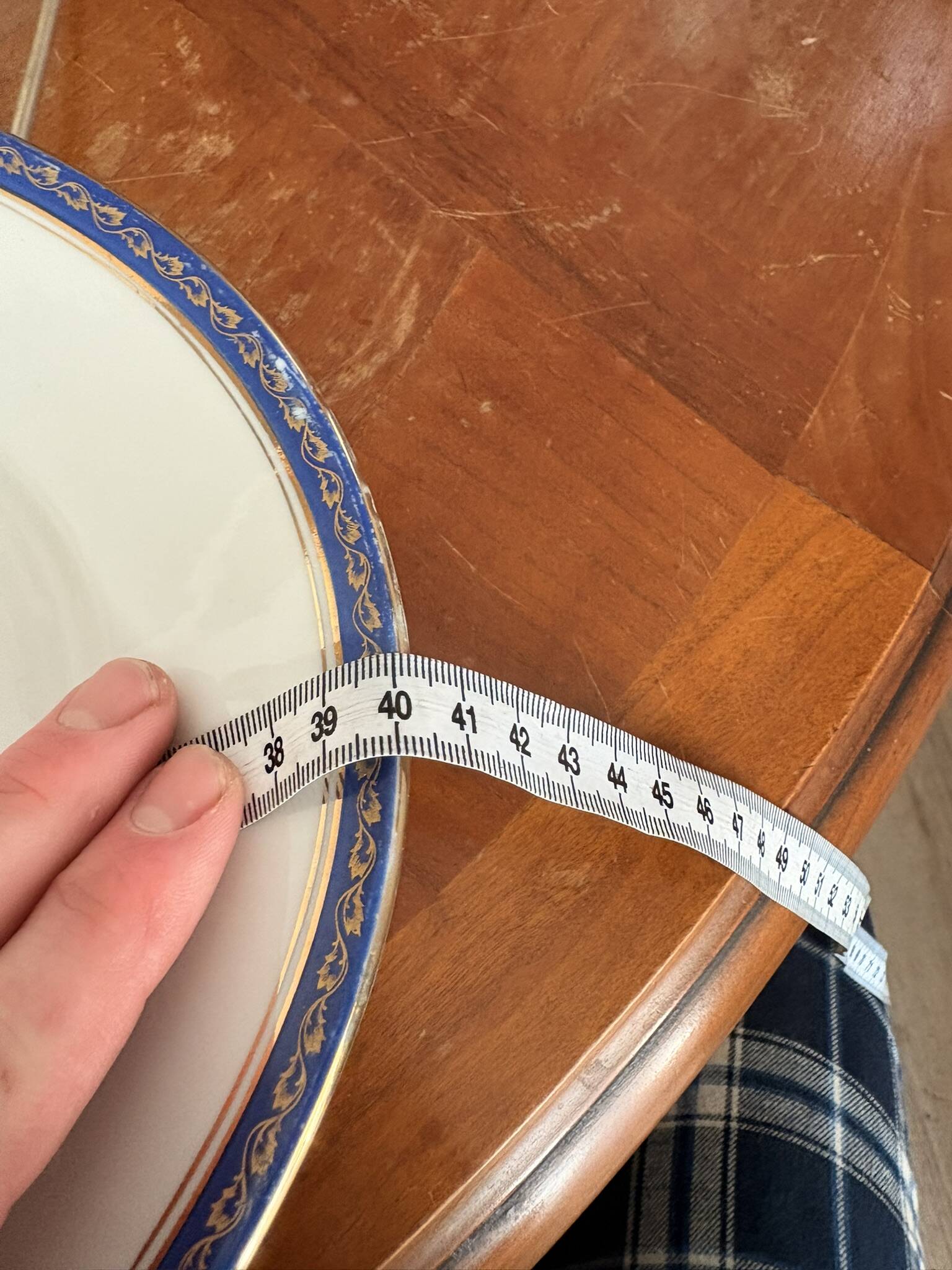 Antique Oval Dish 40x27cm Limoges Porcelain Betoule & Legrand