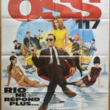 Original cinema poster "OSS 117 Rio no longer responds" Jean Dujardin