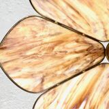 Very large Italian art deco pendant light