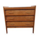 Vintage chest of drawers holes drawers