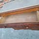 Art Deco commode, vintage antique piece with marble top.