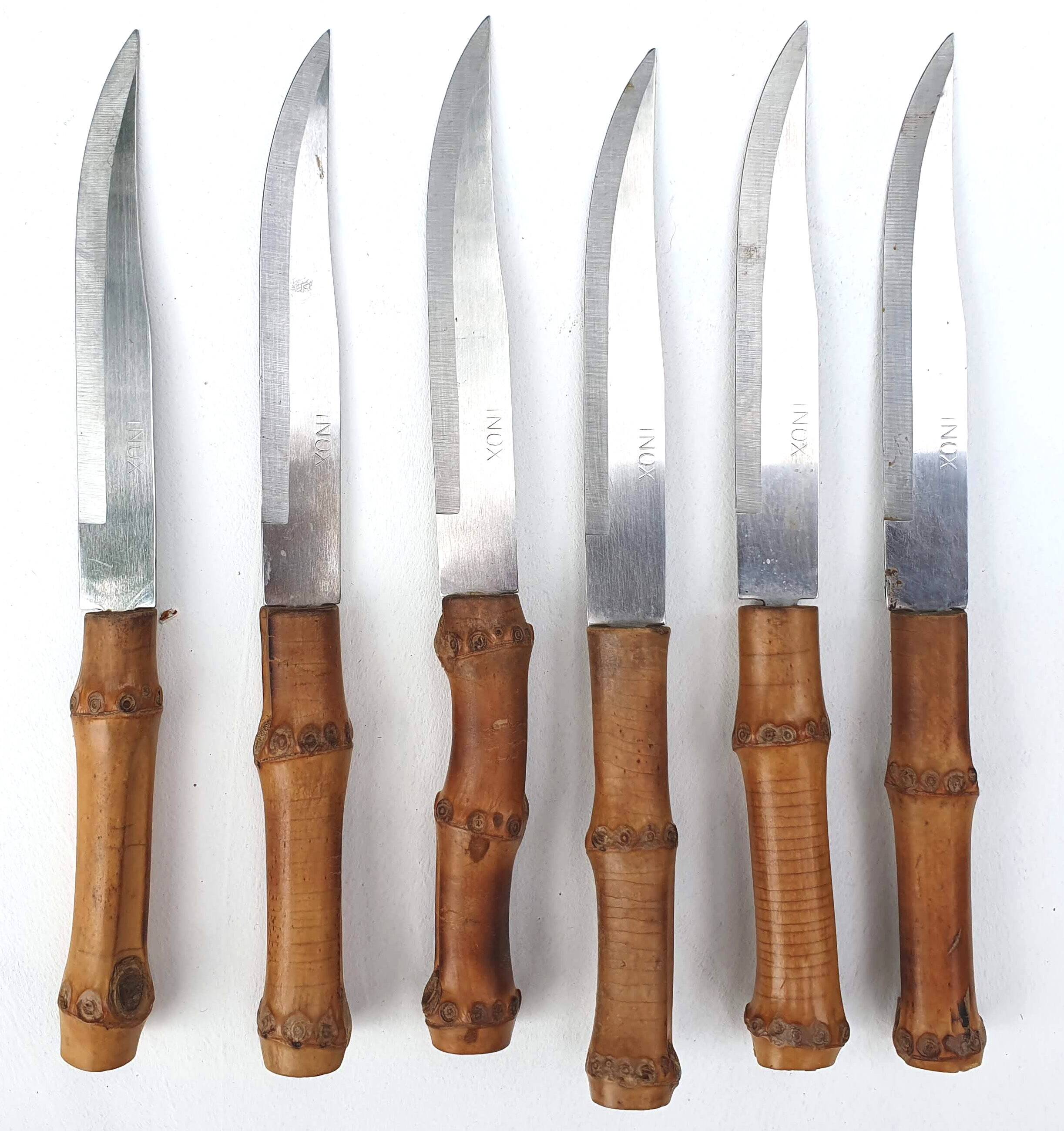 Riviera 1960 bamboo knives