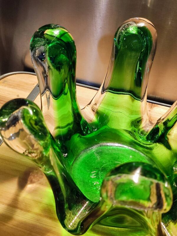 Vase vintage en verre de Murano