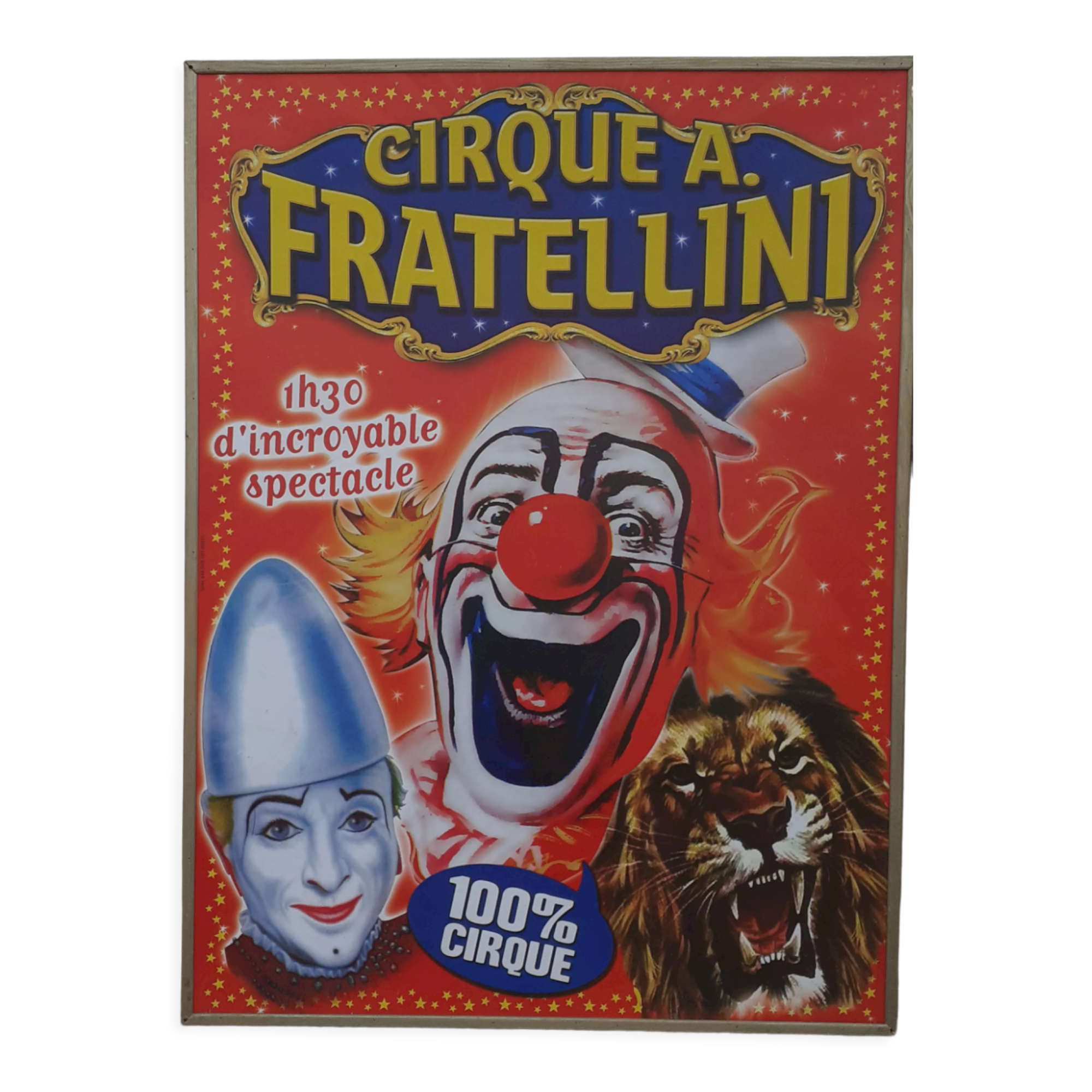 Great poster of Cirque Fratellini