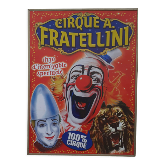 Grande affiche de Cirque Fratellini