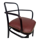 Chaise de bureau Art déco A64F par Adolf Gustav Schneck pour Thonet Mundus