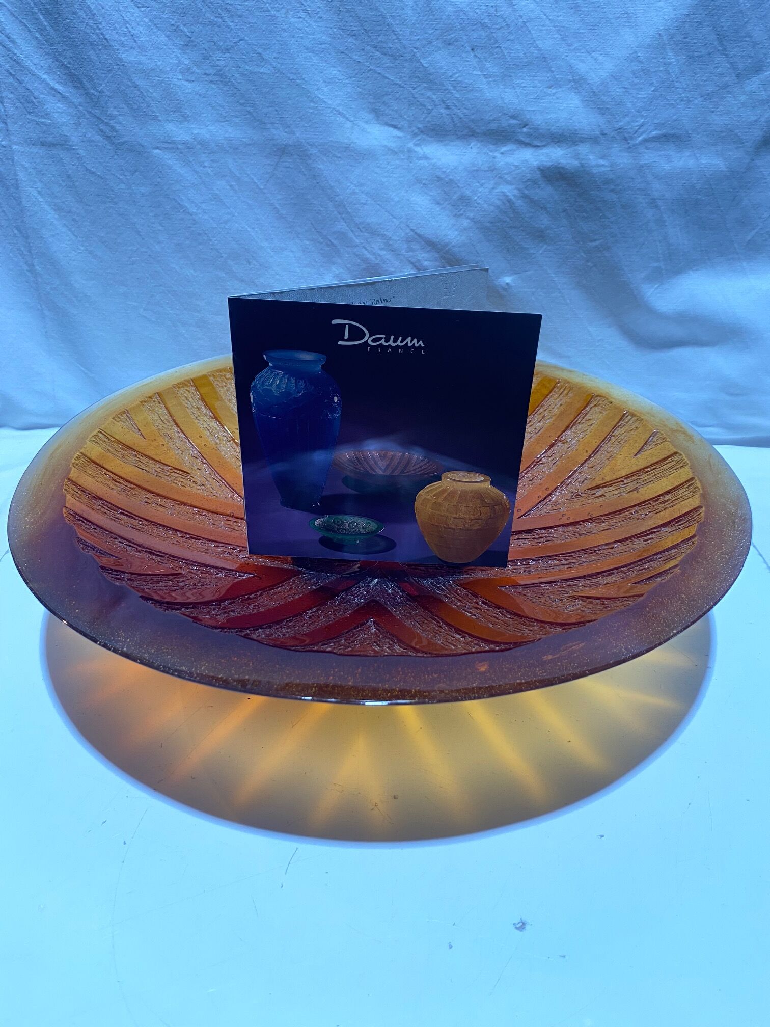 Cup Daum collection Rytmes with presentation catalog