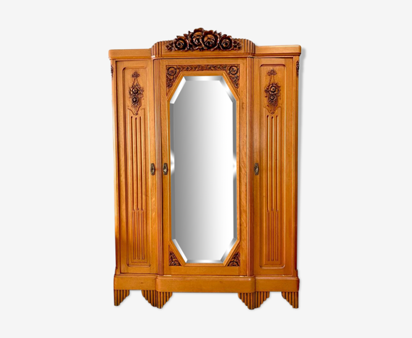 Armoire à glace vintage art deco