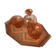 Service à Liqueur Art Déco de De Rupel, Belgique, 1938
