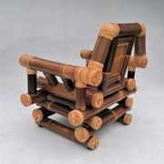 Bamboo armchair, 1970s