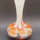 Vase Italy by Carlo Moretti 1970 opaline orange black