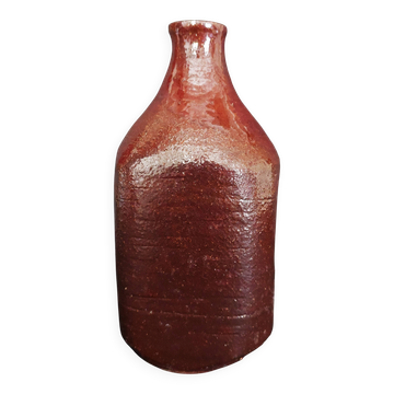 Mango Pottery Glazed Stoneware Bottle