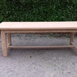 Farm table in solid oak