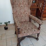 Old Napoleon 3 armchair