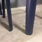 Chaises en cuir Fasem S91 Giancarlo Vegni