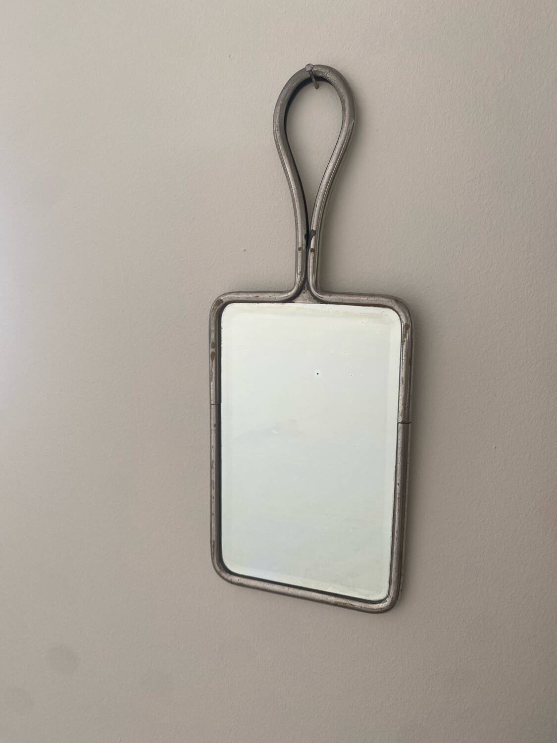 Vintage barber mirror