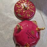 Jewellery box, vintage porcelain bonbonnière from Limoges.