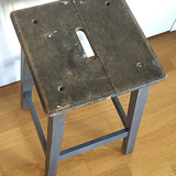 Old wooden stool