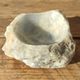 Empty pocket bowl and charging in natural raw Celestite 11 cm