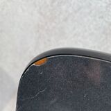 Black marbled formica chairs