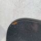 Black marbled formica chairs
