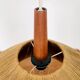 Suspension en teck et en raffia Bast par Temde