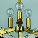 Vintage glass pendant lamp by Fontana Arte, Italy, 1950s.