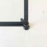 Table low minimalist metal and glass to the 1960s