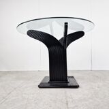 Bamboo dining table by Vivai Del sud, 1970s