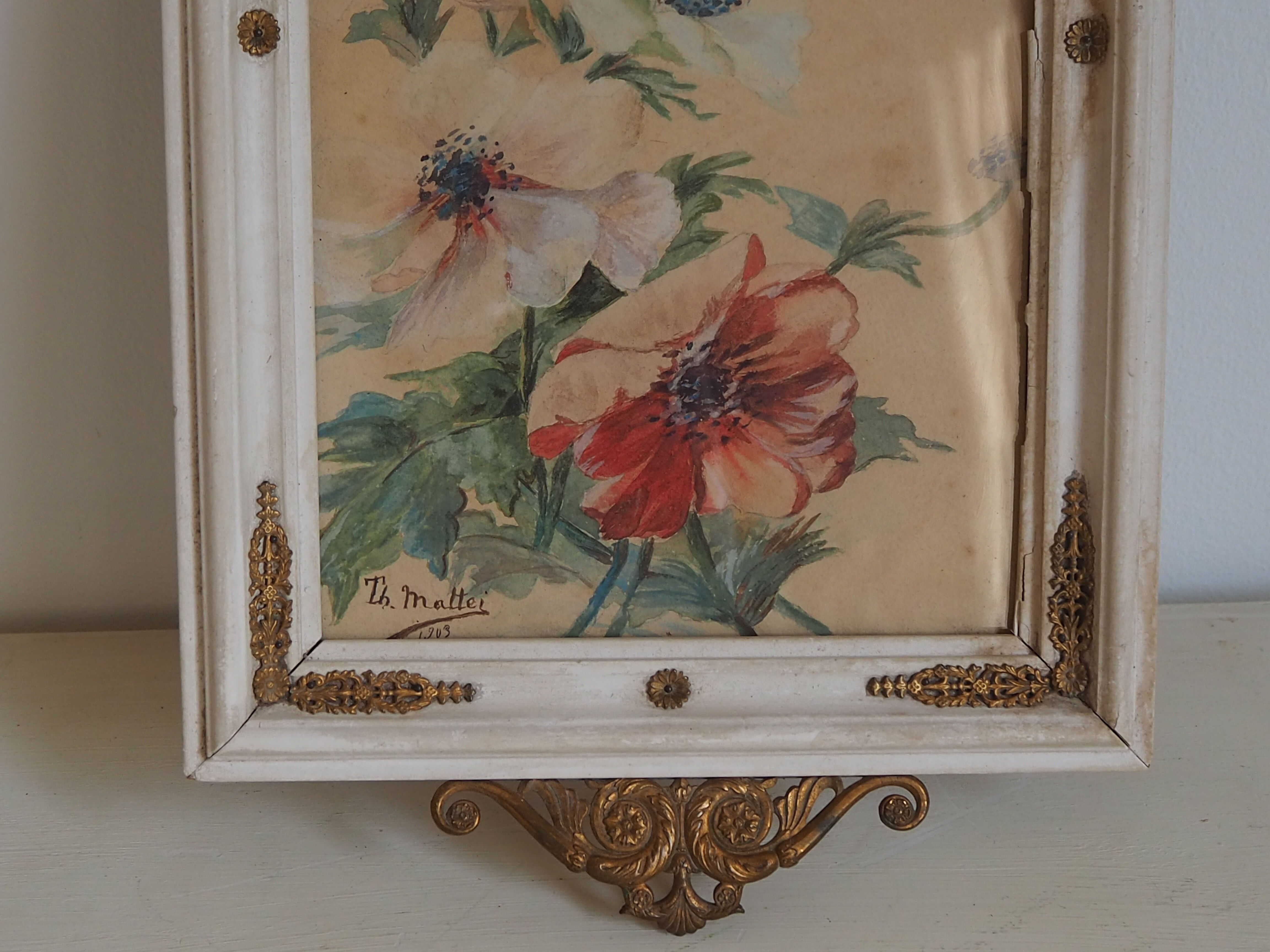 Painting old still life 1903