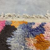 Tapis laine multicolore berbère 195x305cm
