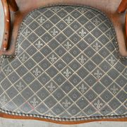 Vintage ash dining chairs, 1920