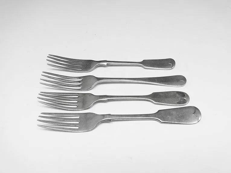 Set de 4 fourchettes C2F selon le motif mazovien