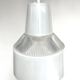 Holophane suspension en verre rv2 prismopal 1972  ø 24 cm