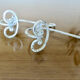 Pair of metal hooks 30 40s