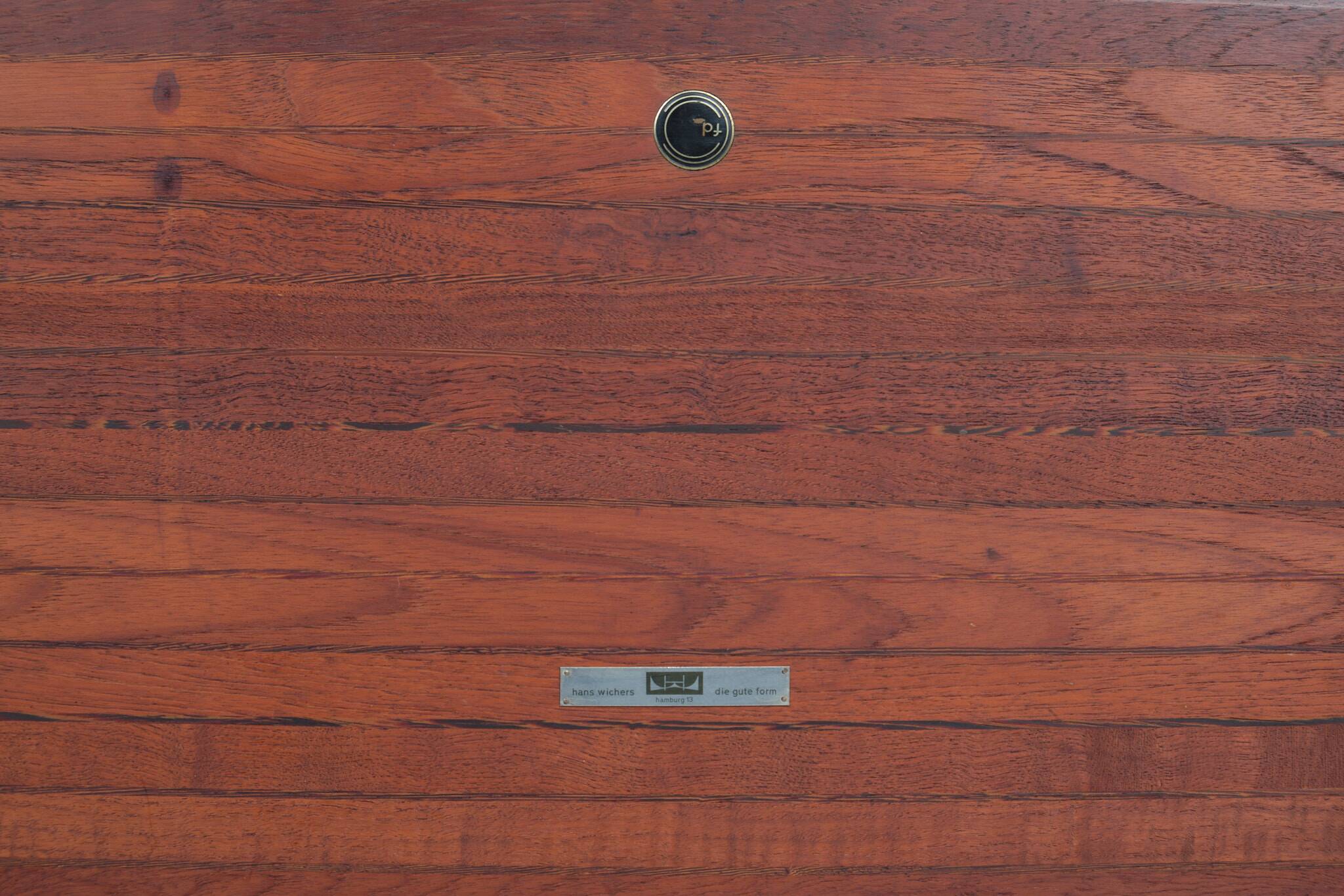 Tove Kindt-Larssen coffee table, vintage, solid teak, Denmark, 1960s.