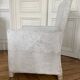 Fauteuil de Cérémonie africaine Yoruba en perles motifs fleurs, début XXe siècle