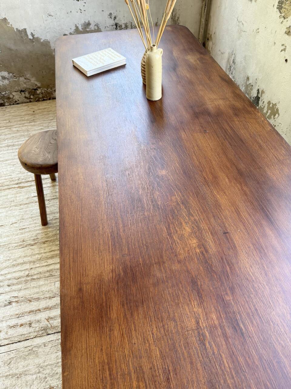 1950s oak reconstruction table