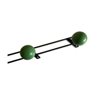 Product BHV Kids Patère 3 green wooden balls