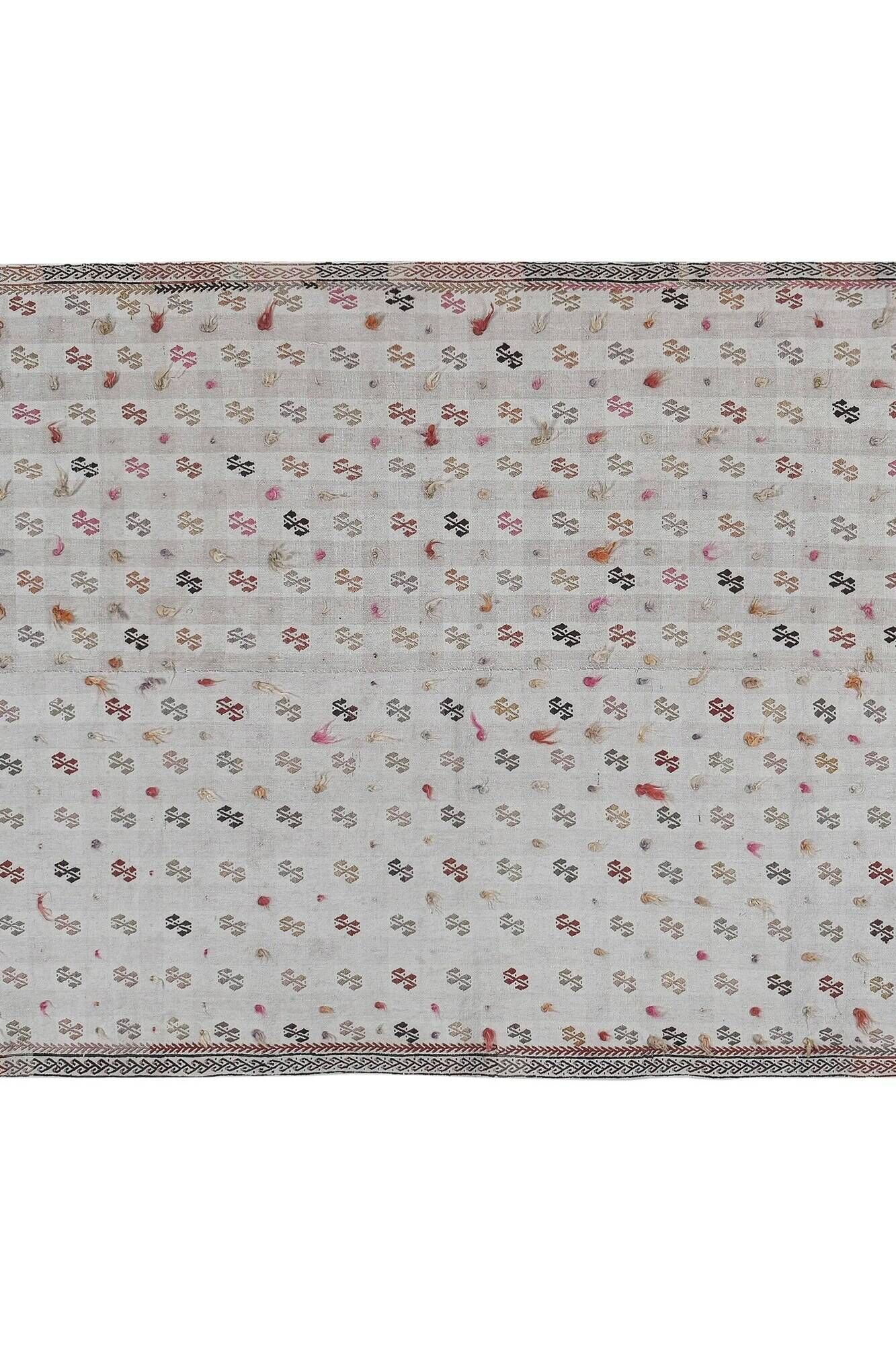 Kilim turc vintage tissé main 144x260 cm