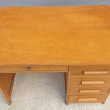 Desk 5 drawers 1 tablet vintage 1950