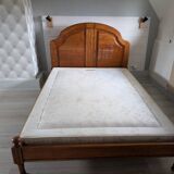 Lit en merisier style Louis Philippe