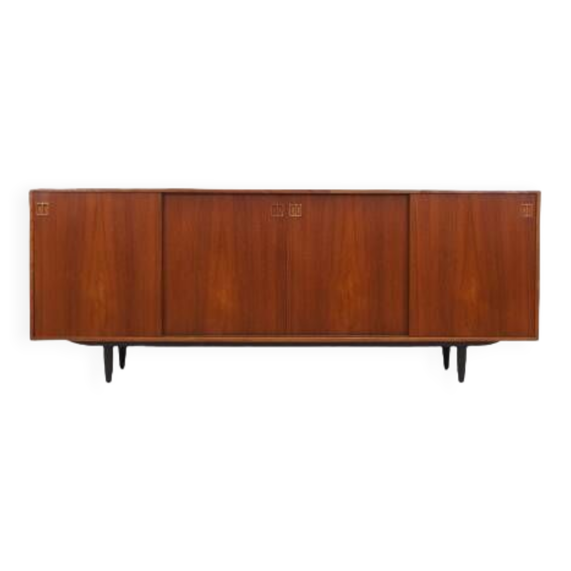 Enfilade en teck, design danois, années 1970, production : Danemark
